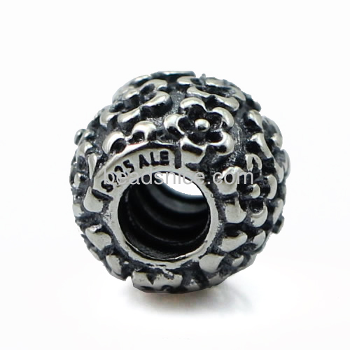Spacer Beads Jewelry Beads Sterling Silver round