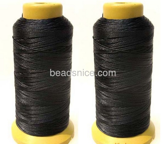 Cutton Polyester crystal beads thread DIY jewelry thread nylon tread 6 strands of wire wholesale