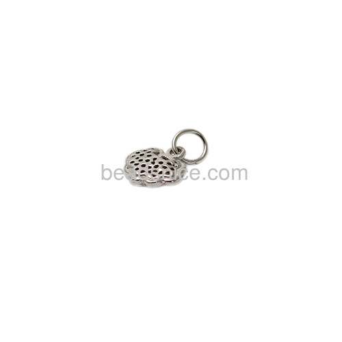 Silver pendants charms longevity lock pendant fit bracelets bangles lucky symbol wholesale jewelry findings sterling silver gift