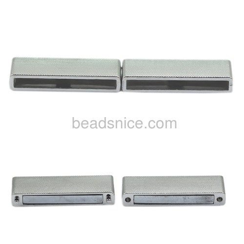 Bracelet buckle rectangle more color for your choose lead-safe nickle -free