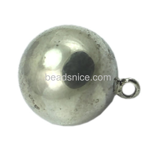 Sterling silver pendant harmony ball necklace pendants wholesale jewelry accessories vintage diy