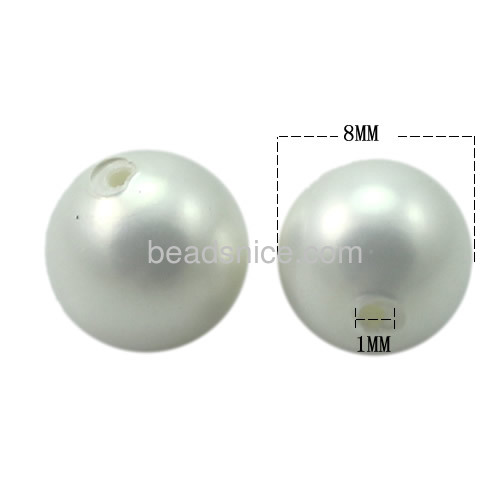 Wholesale white shell beads for necklace bracelet making diy jewelry accessories