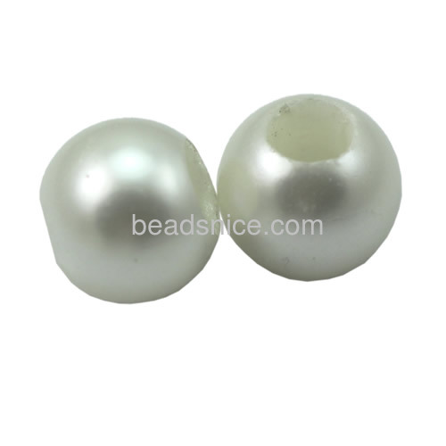 Natural white shell beads jewelry accessories for necklace bracelet making