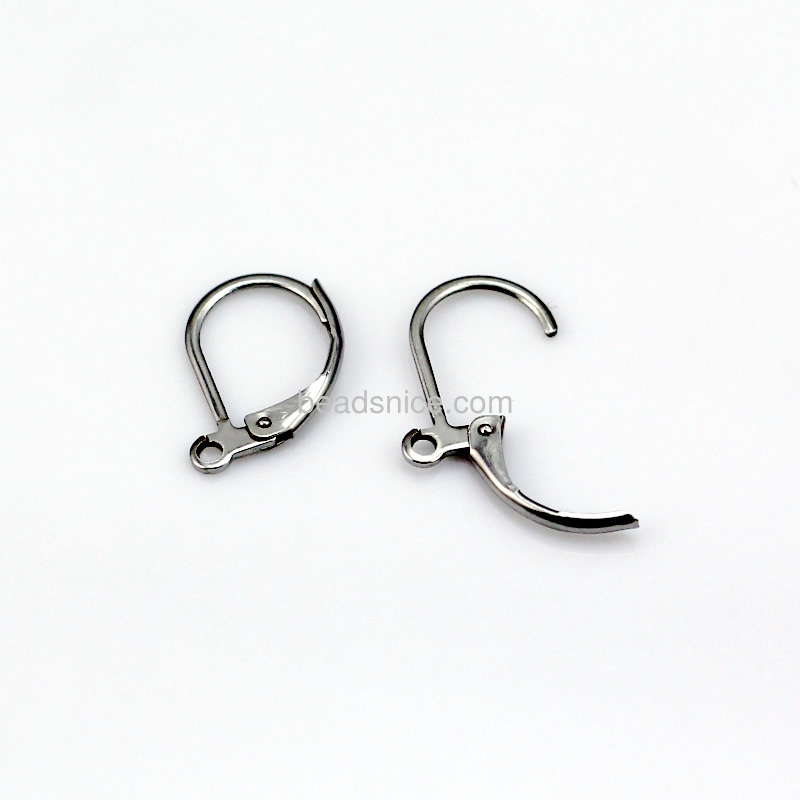 Stainless Steel Earring Finding,10X15mm,