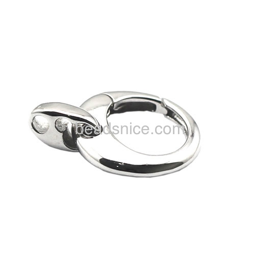Clasps for jewelry making 925 sterling silver wholesale jewelry chain clasp for bracelet necklace making