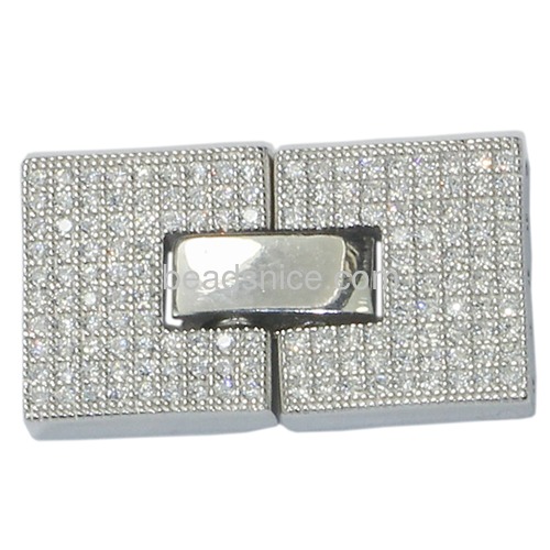 High quality calsp 925 sterling silver unique clasps for jewelry making