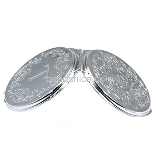Cosmetic mirrors cheap mirrors wholesale gift for women zinc alloy oval