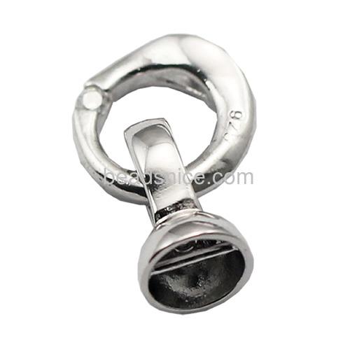 Jewelry clasps 925 sterling silver fold over clasp jewelry making supplies