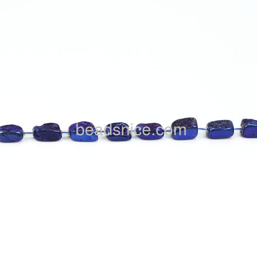 Fashion druzy stone wholesale druzy pendants blue for women
