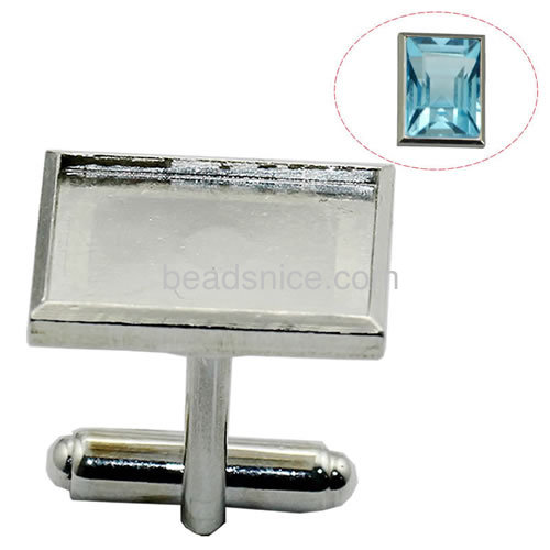 925 sterling silver classic cufflink part perfect jewelry for men 0x15mm thickness 2.5mm depth 1.2mm