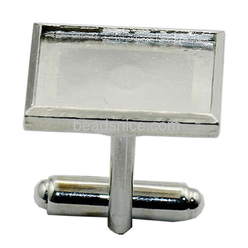 925 sterling silver classic cufflink part perfect jewelry for men 0x15mm thickness 2.5mm depth 1.2mm