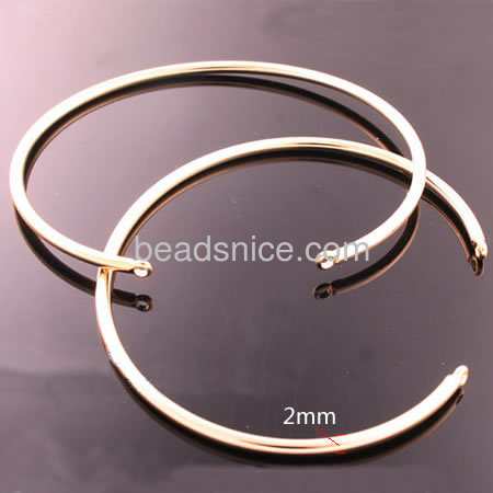 Brass Bracelet Finding, Bracelet Brass brass bracelet jewelry , Nickel-Free Lead-Safe,
