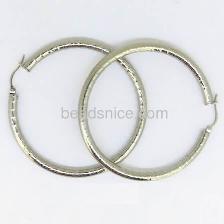 Stainless Steel Lever Back Earring Component，