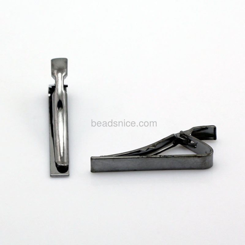 Tie bar DIY tie clip kit personalized tie clip wood tie clip Nickel-Free Lead-Safe