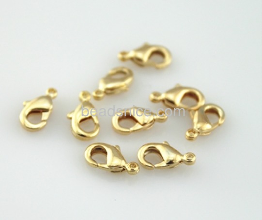 Vacuum real gold plating clasp
