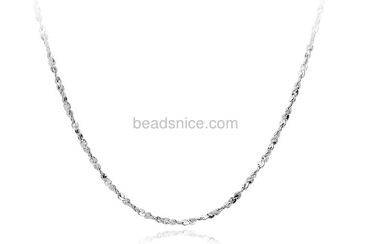 Starry Starry silver chain necklace wholesale 925 sterling silver necklace mixed batch