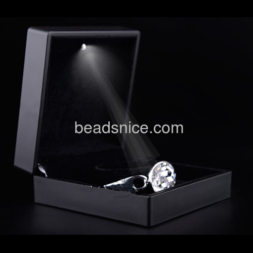 Fashion jewelry box necklace bracelet gift presentation box cardboard case bracelet boxes wholesale square display storage case