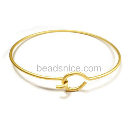 Initial bracelet ，Lead-Safe,Nickel-Free,