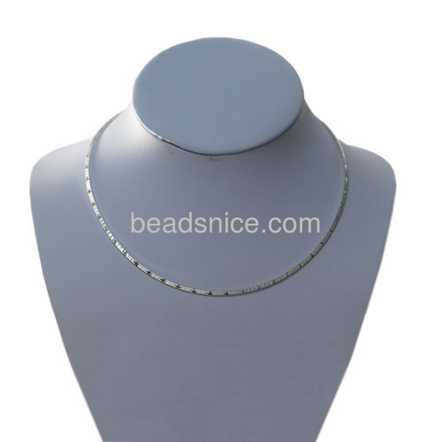 925 sterling silver chocker necklace for women