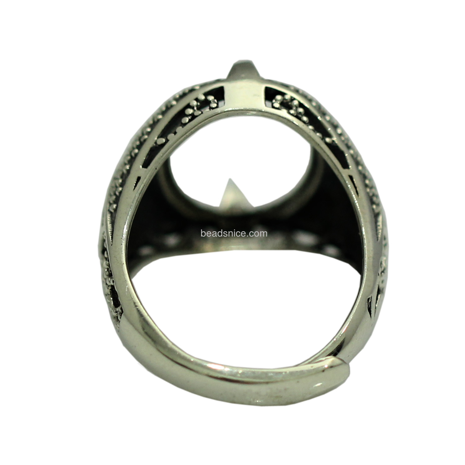 vintage silver ring wholesale mount ring settings for gemstone