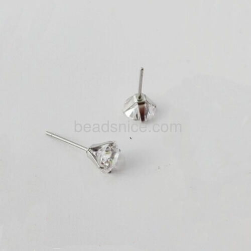 Woman earrings daily wear fashion earring stud simple style bulk wholesale jewelry earrings findings stainless steel gifts