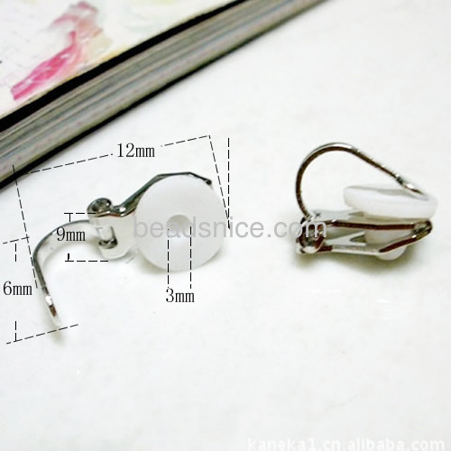 Earrings woman clip on earring triangle ear clip wholesale jewelry accessories stainless steel