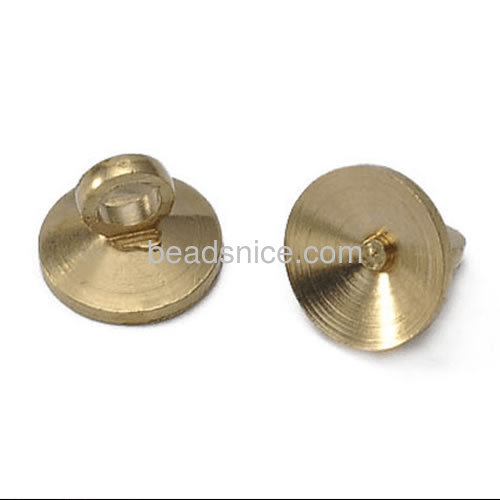 Metal bead cap small new design caps with loop wholesale jewelry components brass mixed color DIY