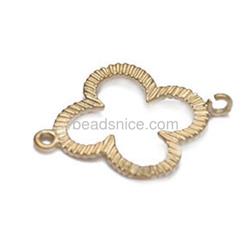 Brass connector hollow cross pendant connectors charm uinque design wholesale fashion jewelry accessories DIY