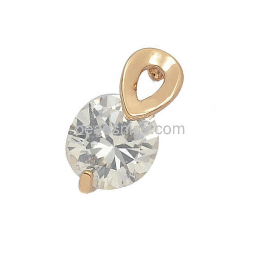Fashion earrings woman charm earring stud unique design fit wedding party wholesale jewelry findings brass gifts round shape