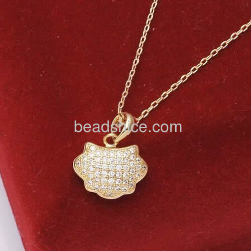 Meaningful pendant necklace lucky lock pendants charms wholesale necklace jewelry brass special gift for kids