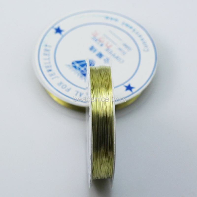 Color-Coated brass Wire,  0.25mm,