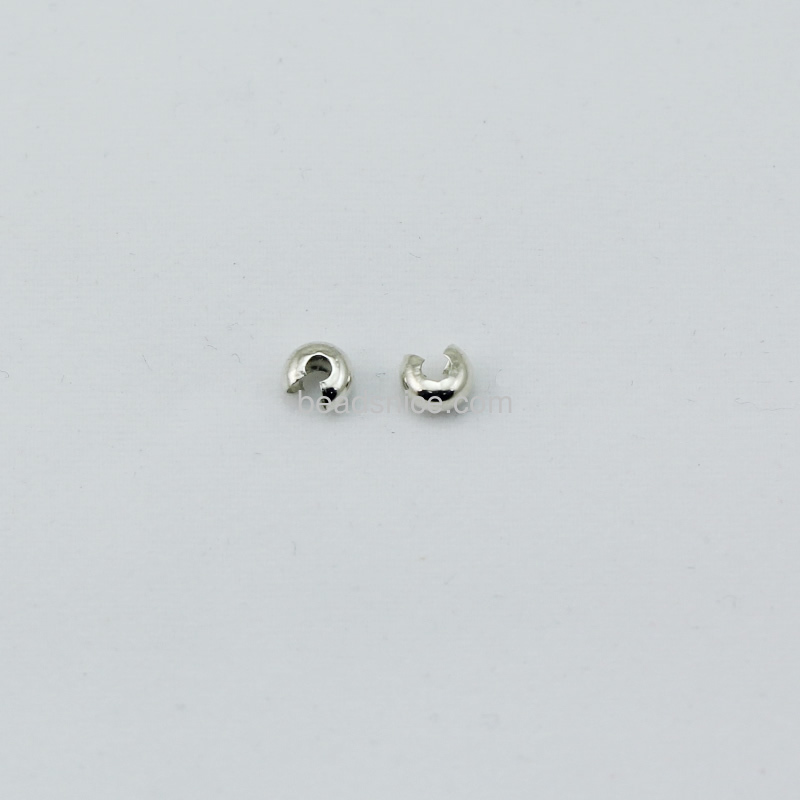 Jewelry caps tips beads  brass