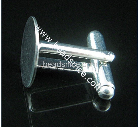 Jewelry brass buckle,base diameter:6mm,Nickel free ,Handmade Plated,