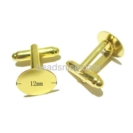 Jewelry brass buckle,base diameter:12mm,Nickel free ,Handmade Plated,