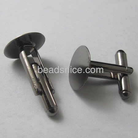 Jewelry brass buckle,base diameter:12mm,Nickel free ,Handmade Plated,