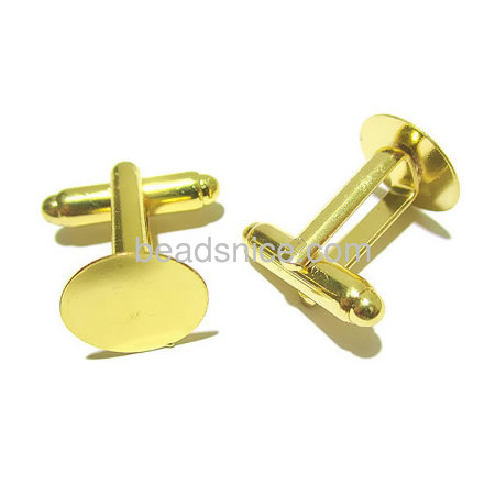 Jewelry brass buckle,base diameter:14mm,Nickel free ,Handmade Plated,