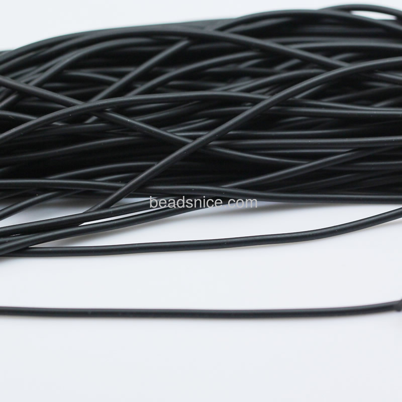 Rubber Cord, No Hole，2mm,