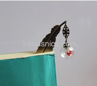 Brass bookmark fashion vintage brass metal bookmarks wholesale for beading DIY wih hole  lead safe nickel free