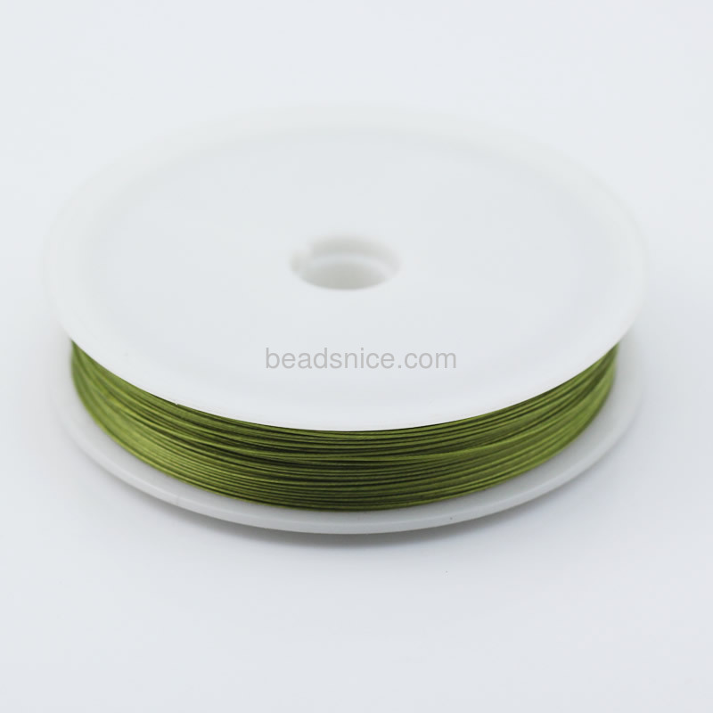 Tiger tail beading wire,7 strand,length:20m, 0.8mm diameter,