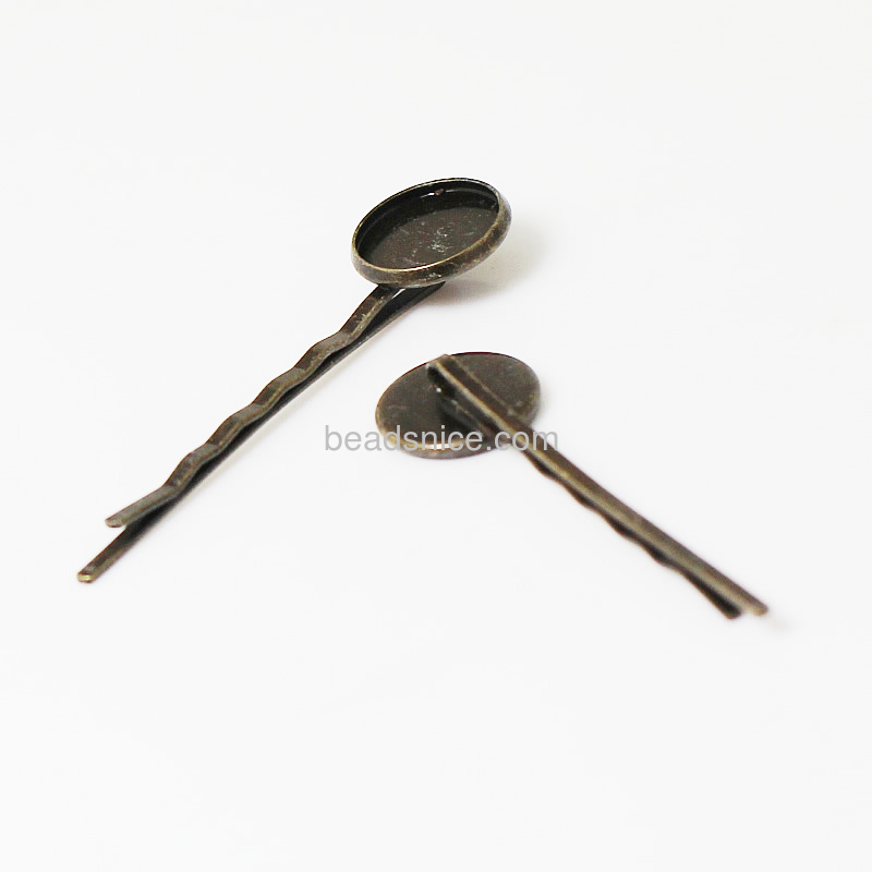 Hairpin Clips,Brass, base inside diameter: 14mm,long :55MM,