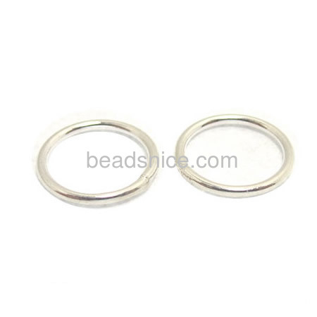 925 silver closed sterling jump rings