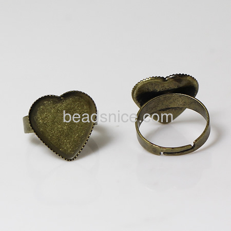 brass bezel,size:7 ,lead-safe,nickel-free