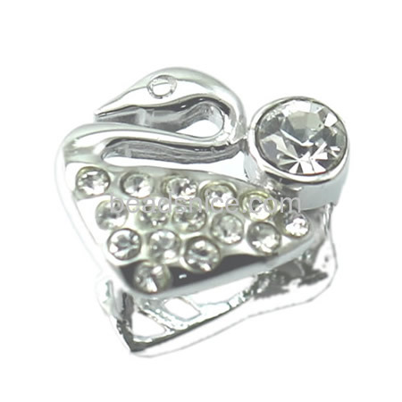 Sterling Silver Pendant Bail,13X11X10mm,