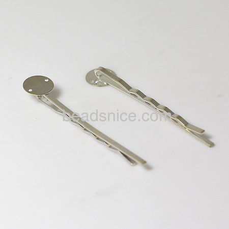 Brass Hairpins,10mm,Nickel-Free,Lead-Safe,