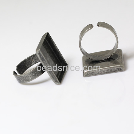 Pad ring base,size:9 ,lead-safe,nickel-free,square