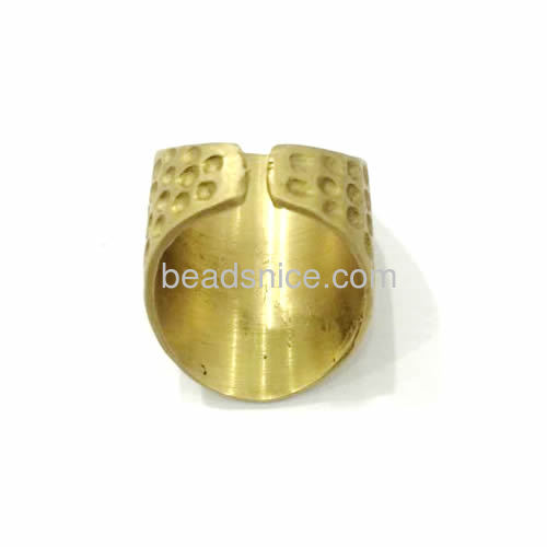 Brass adjustable ring