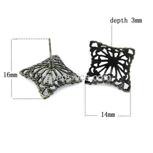 Earring components DIY jewelry make supplie nice  for handmake gift