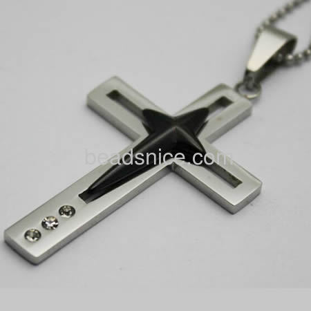 Stainless steel Cross Pendant ,