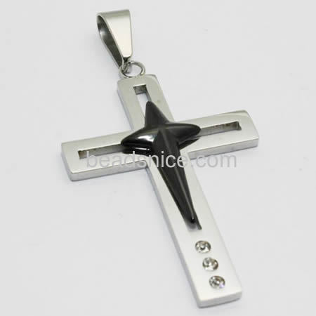 Stainless steel Cross Pendant ,