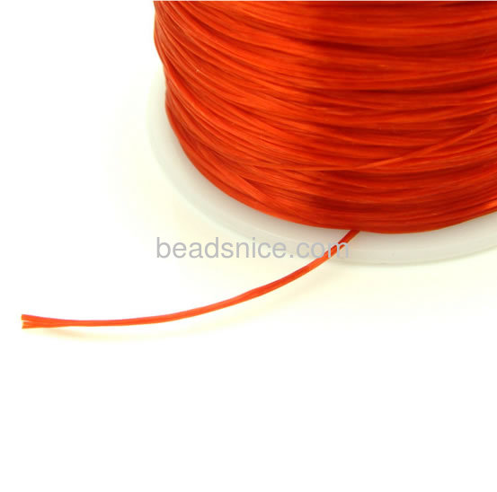 Crystal thread with elasticity shining surface 60m spool of stretch elastic beading wire cord string thread wholesale